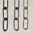 Decorative Heavy Duty Chandelier Link Chain, Available in Antique, Steel, Brass, Bronze, Chrome and Nickel Finishes, in Various Lengths.