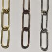 Decorative Heavy Duty Chandelier Link Chain, Available in Antique, Steel, Brass, Bronze, Chrome and Nickel Finishes, in Various Lengths.